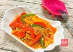 三椒炒冷面的做法图解10