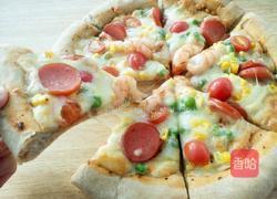 黑麦什锦披萨的做法图解12