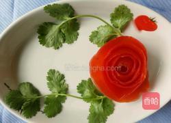番茄玫瑰的做法图解8