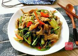 羊肉片炒香菜的做法图解12