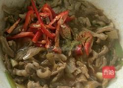 羊肉片炒香菜的做法图解9