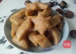 牛奶栗子红薯糕的做法图解7