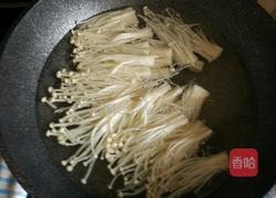 肉末金针菇的做法图解3