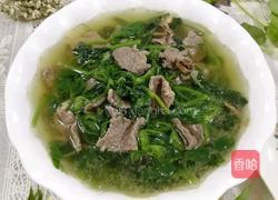 牛肉荷兰豆苗汤的做法图解11