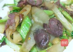 香肠炒棒菜 的做法图解12