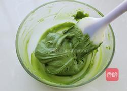 抹茶树桩蛋糕卷的做法图解5