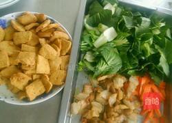 豆泡油菜的做法图解3
