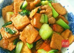 豆泡油菜的做法图解7