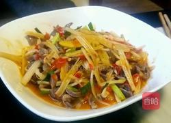 酸辣鸡胗的做法图解6
