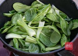 香菇炒油菜的做法图解5