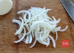 洋葱辣椒炒肉皮的做法图解5