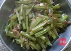 家常芹菜炒肉片的做法图解8