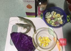 金汤虾球海螺面的做法图解1