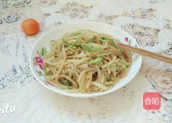 家常炒饼丝的做法图解8