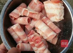 酸笋肥牛的做法图解1