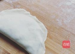 韭菜馅盒子的做法图解4