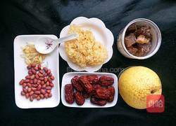 银耳雪梨润肺汤的做法图解1