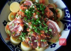 五花肉蒸豆腐的做法图解7