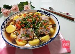 五花肉蒸豆腐的做法图解8