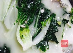 鲫鱼奶白菜汤的做法图解6