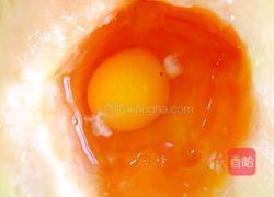 木瓜蒸蛋的做法图解4