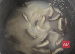 香菇鸡丝粥的做法图解6