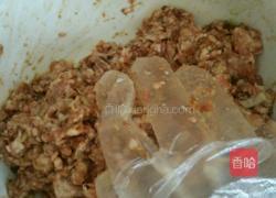 家常糯米瘦肉丸子的做法图解3