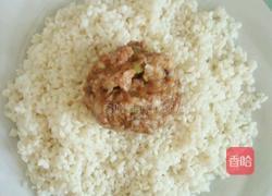 家常糯米瘦肉丸子的做法图解4