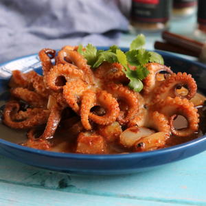 辣烤八爪鱼-香哈名厨课视频