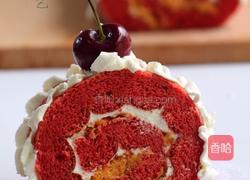 红丝绒蛋糕卷的做法图解28