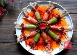 五彩金针菇卷的做法图解12