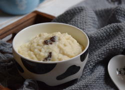 山药杏仁牛奶糊