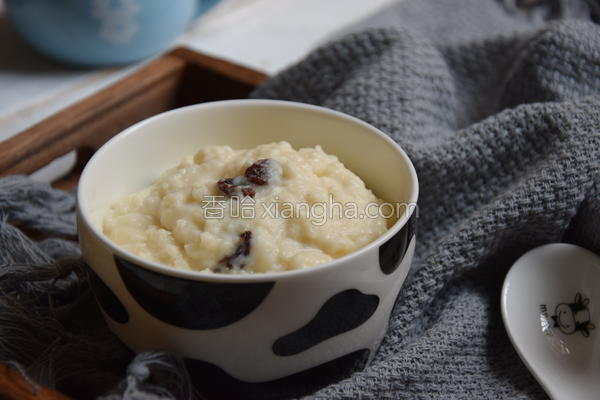 山药杏仁牛奶糊