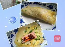 Illustration of how to make egg pancakes 6