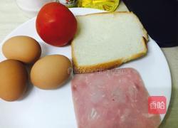 吐司火腿玉子烧的做法图解2