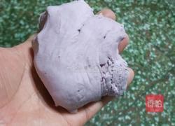 紫薯花卷的做法图解3