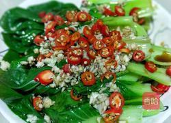 白灼蒜蓉上海青的做法图解10