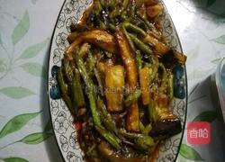 豆角闷茄子的做法图解5
