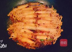 豆腐卷金针菇的做法图解8