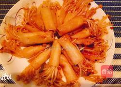豆腐卷金针菇的做法图解9