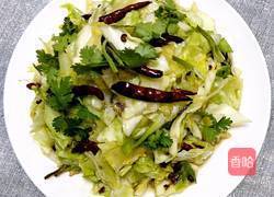 鲁菜大师蒋家常菜香辣圆白菜的做法图解7