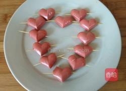 爱心香肠的做法图解4