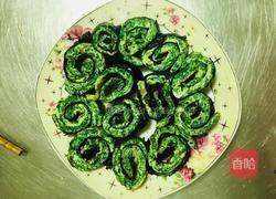 菠菜鸡蛋海苔卷～的做法图解8