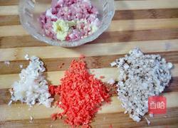 香菇酿肉的做法图解2