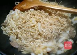 牛筋丸黑椒汁炒面的做法图解6