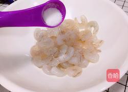 西芹虾仁炒腰果的做法图解4