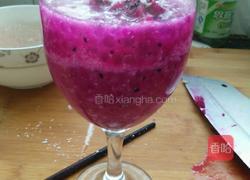 火龙果西米露的做法图解3