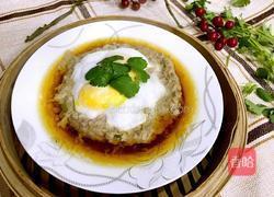 肉末蒸蛋的做法图解1