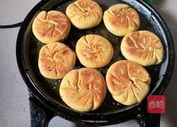 发面玉米豆沙饼的做法图解8