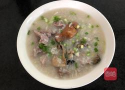 金蚝瑶柱瘦肉粥的做法图解9